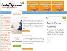 Tablet Screenshot of ladytip.com